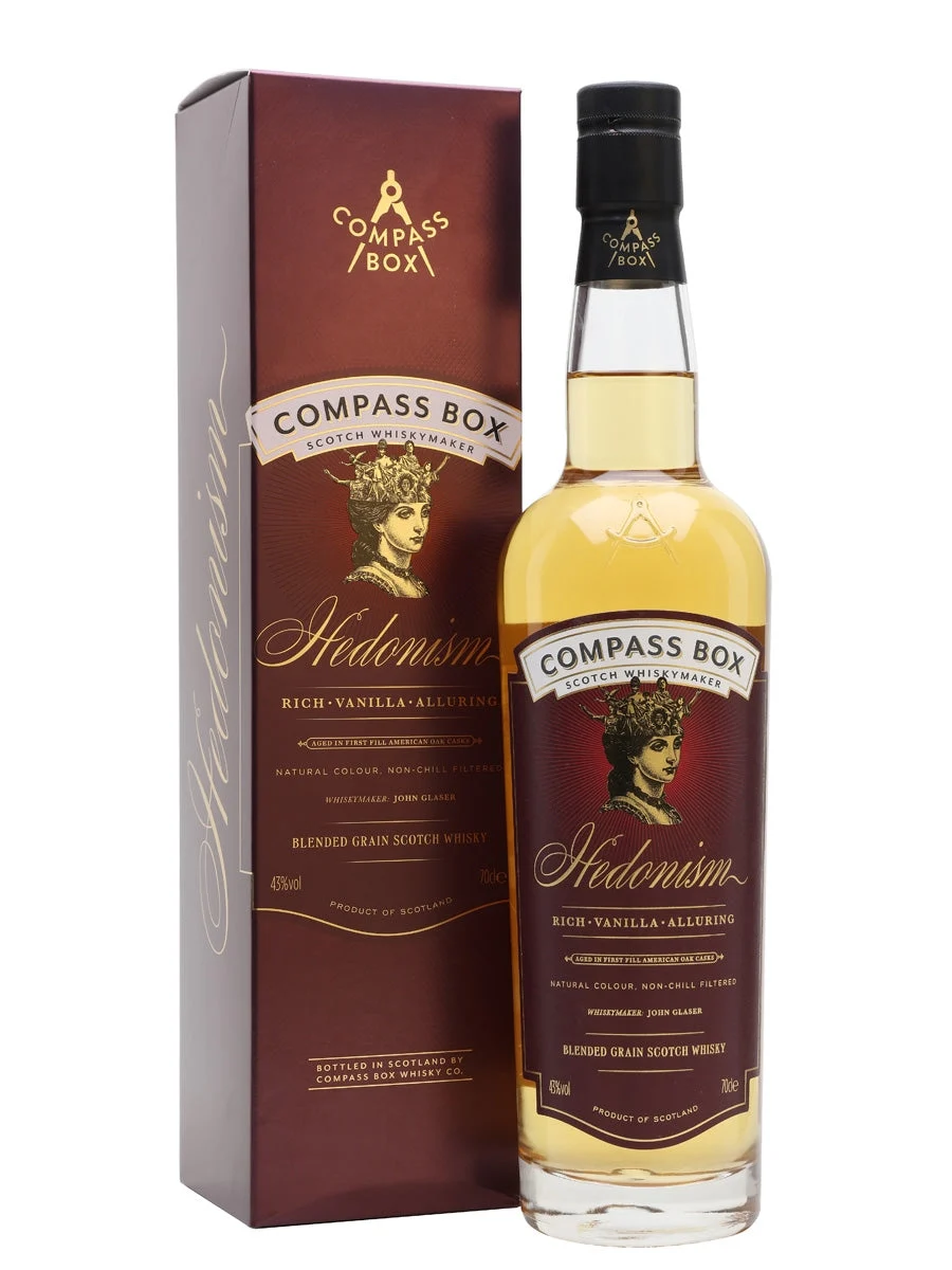 Compass Box Hedonism Blended Grain Scotch Whiskey