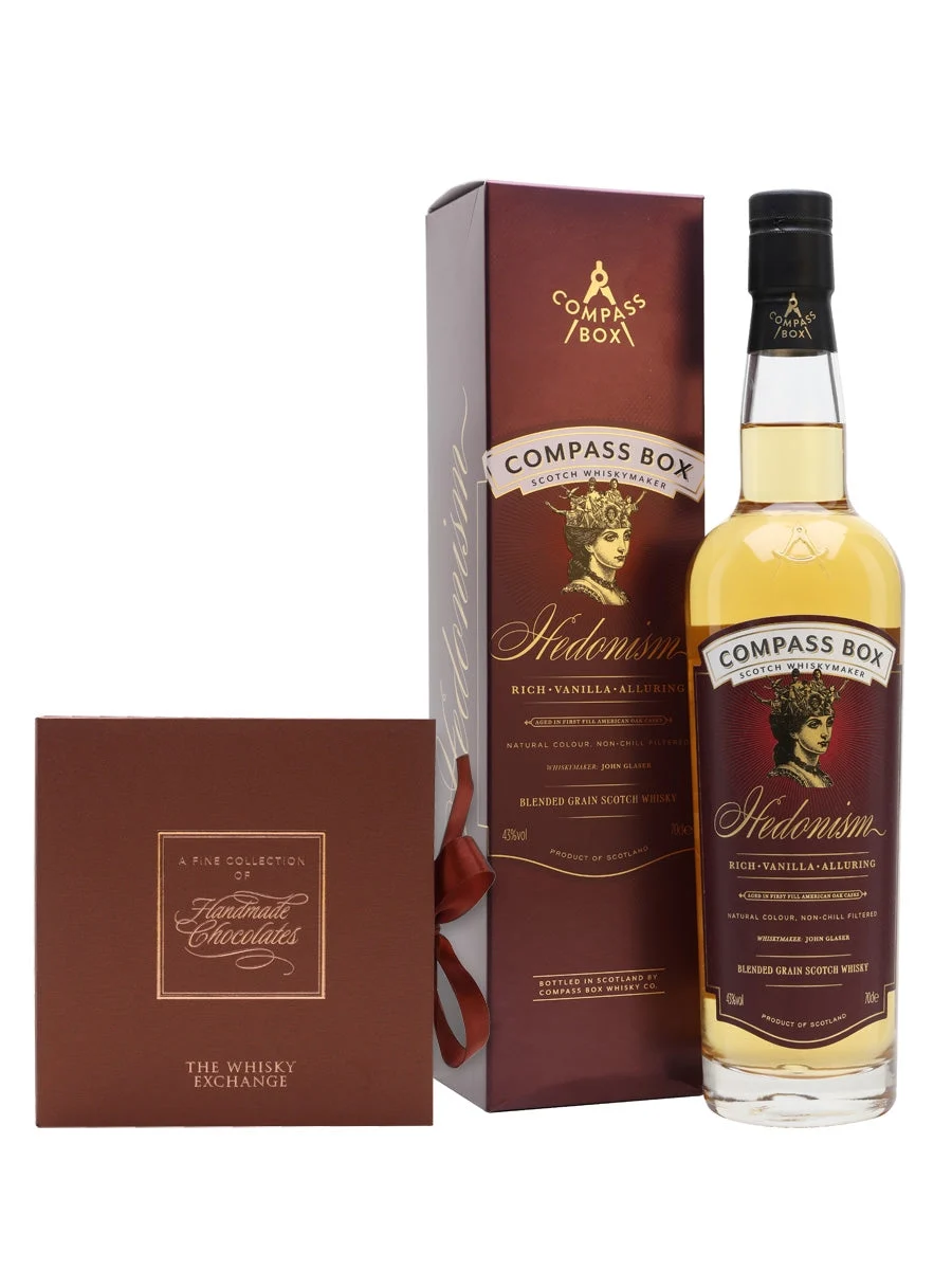Compass Box Hedonism Blended Grain Scotch Whisky | 700ML - Whiskey
