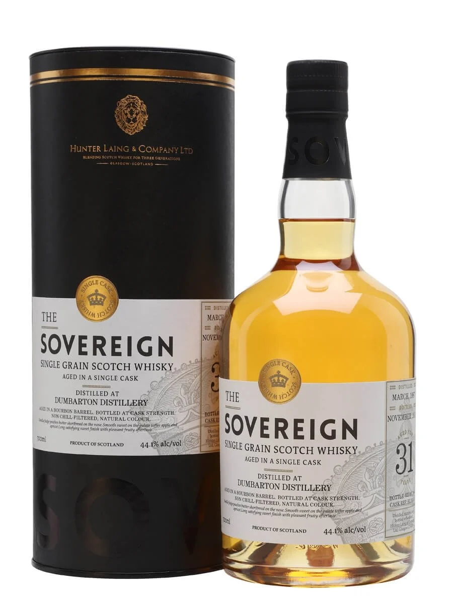 Dumbarton 31 Year Old (D.1987) The Sovereign Scotch Whisky | 43,5% - Whiskey