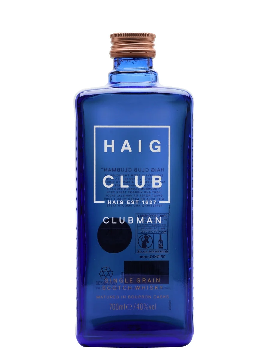 Haig Club Clubman Lowland Single Grain Scotch Whisky | 700ML - Whiskey