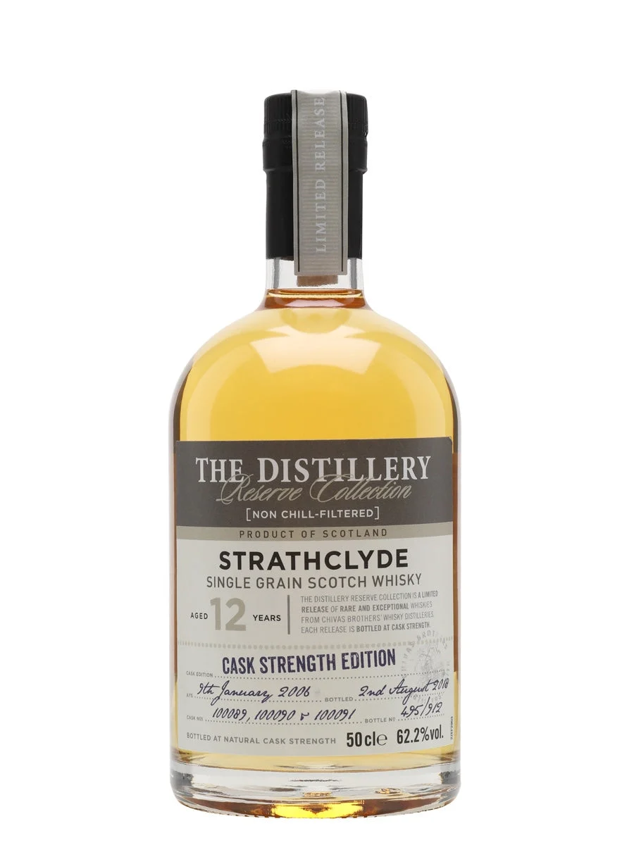 Strathclyde Grain 2006 12 Year Old Distillery Edition Single Grain Scotch Whisky | 500ML - Whiskey