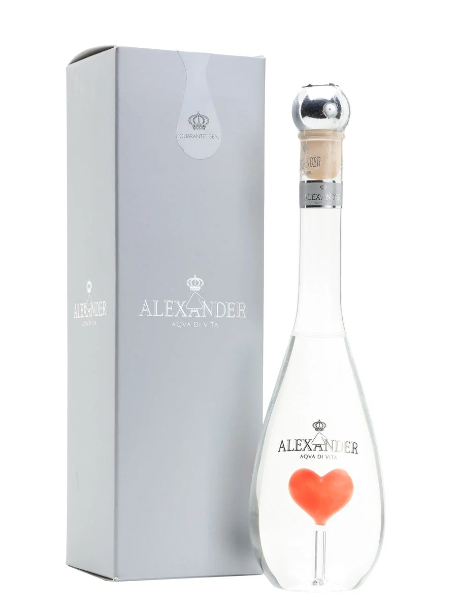 Bottega Alexander Aqva Di Vita Corazón Grappa Licor