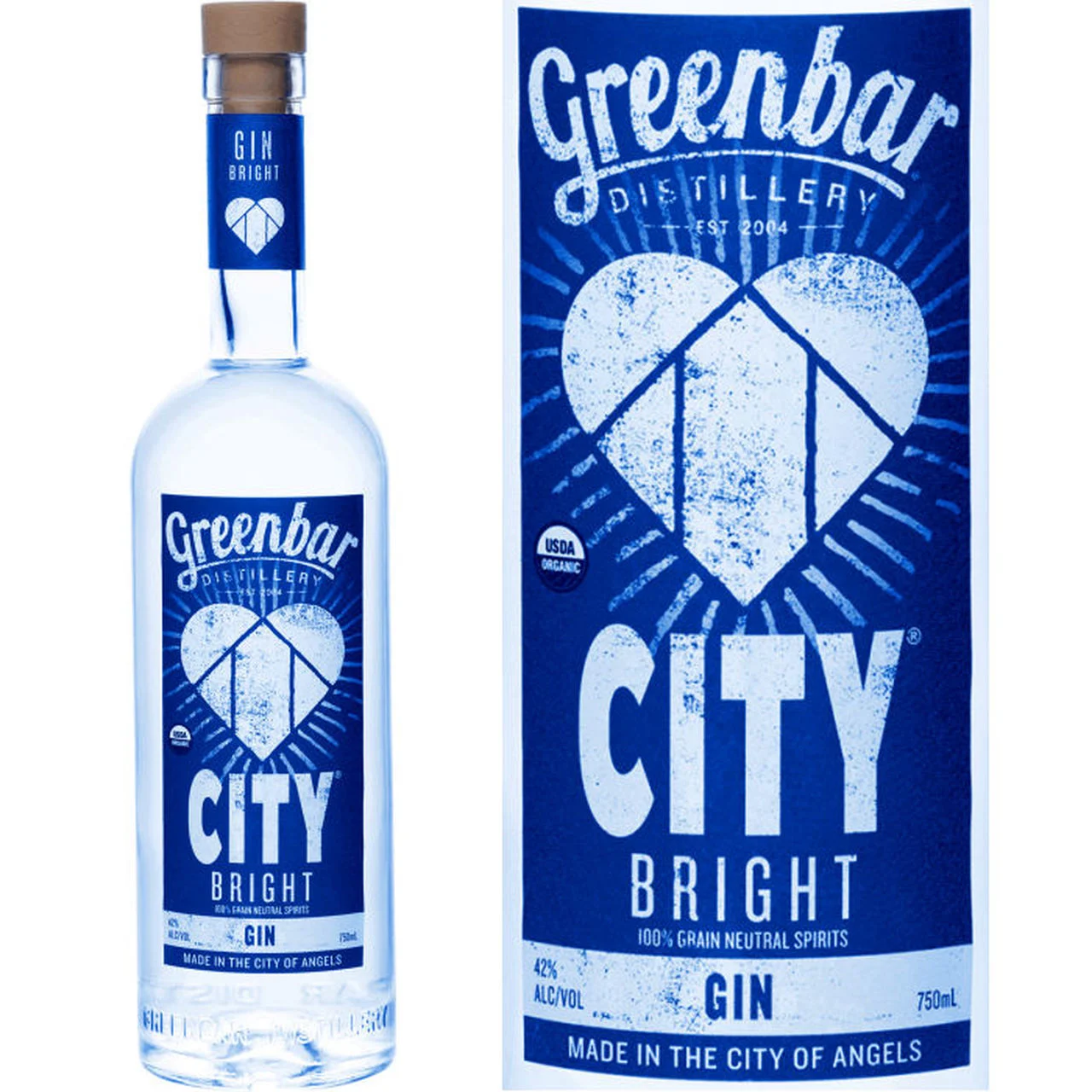 Greenbar Distillery City Bright Gin