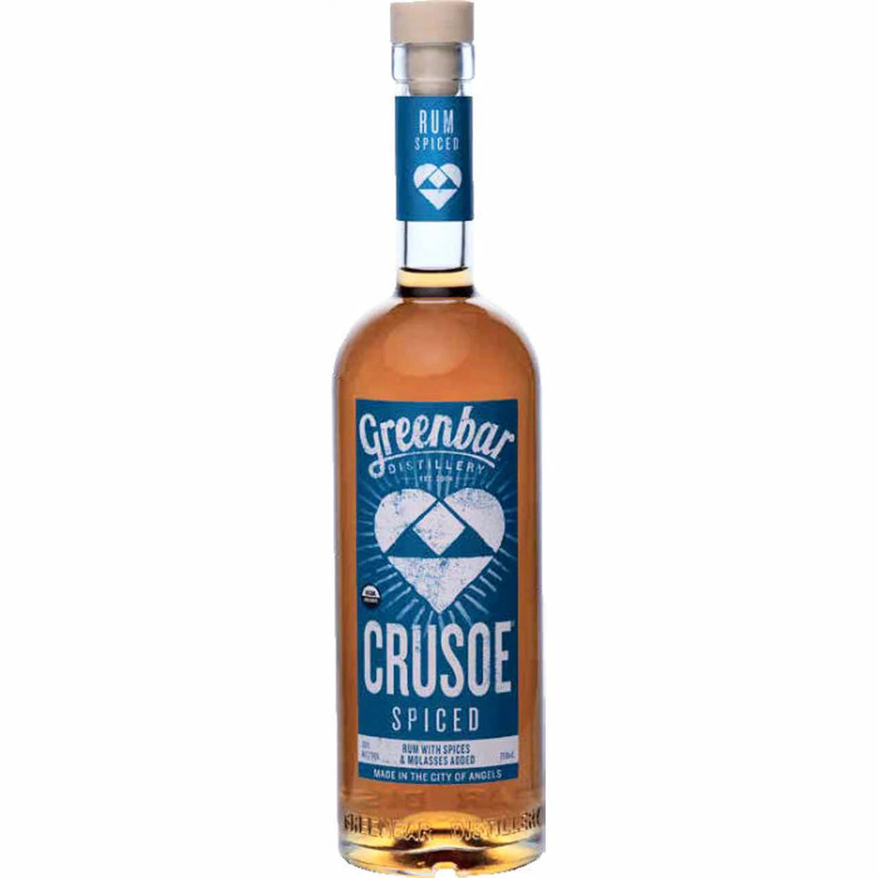Ron especiado orgánico de la destilería Greenbar - Rum