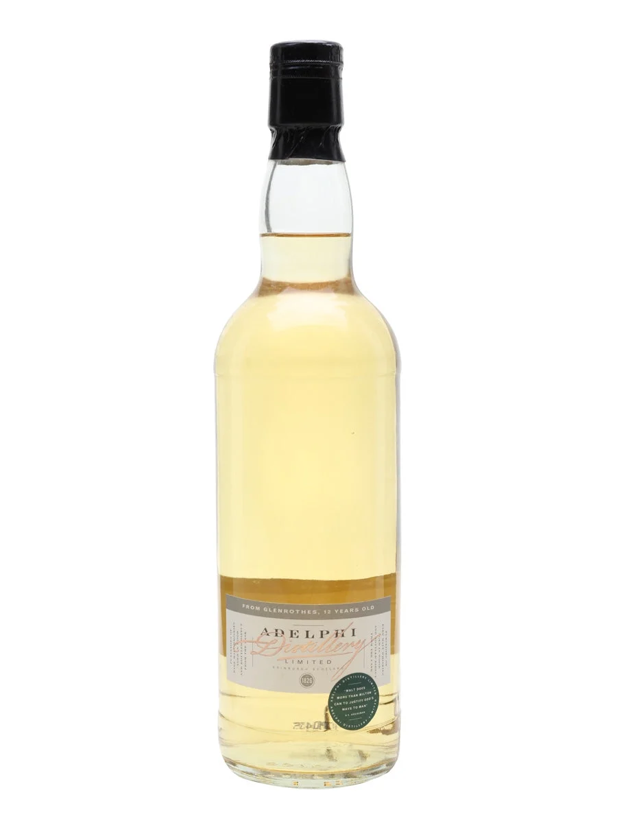 Glenrothes 1985 12 Year Old Adelphi Speyside Single Malt Scotch Whisky | 700ML - Whiskey