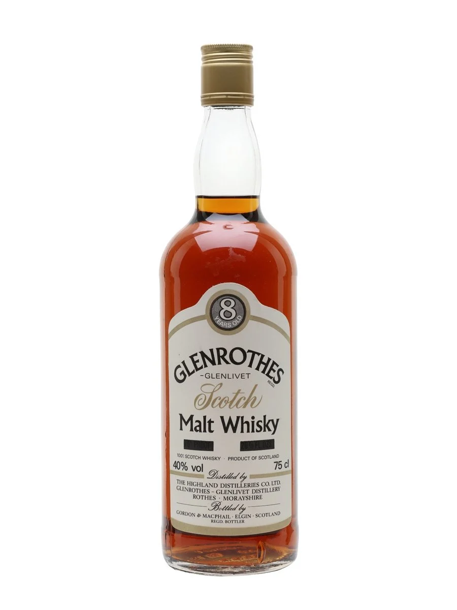 Glenrothes 8 Year Old Bot.1970s Speyside Single Malt Scotch Whisky - Whiskey