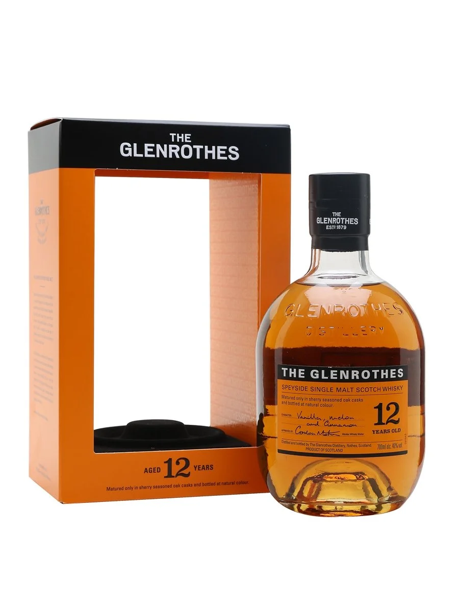 Glenrothes 12 Year Old Speyside Single Malt Scotch Whisky | 700ML - Whiskey