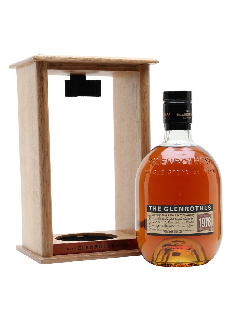 The 1978 Glenrothes Vintage Single Malt Scotch Whisky | 700ML - Whiskey