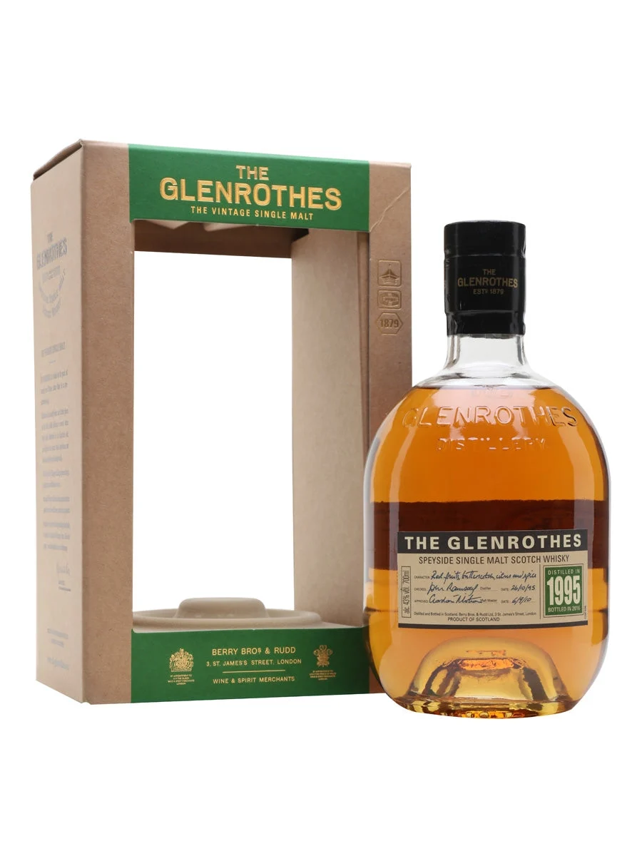 Glenrothes 1995 Bot.2016 Speyside Single Malt Scotch Whisky | 700ML - Whiskey