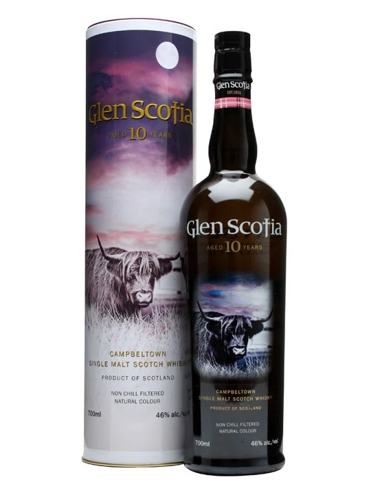 Glen Scotia 10 años Campbeltown Whisky escocés de pura malta