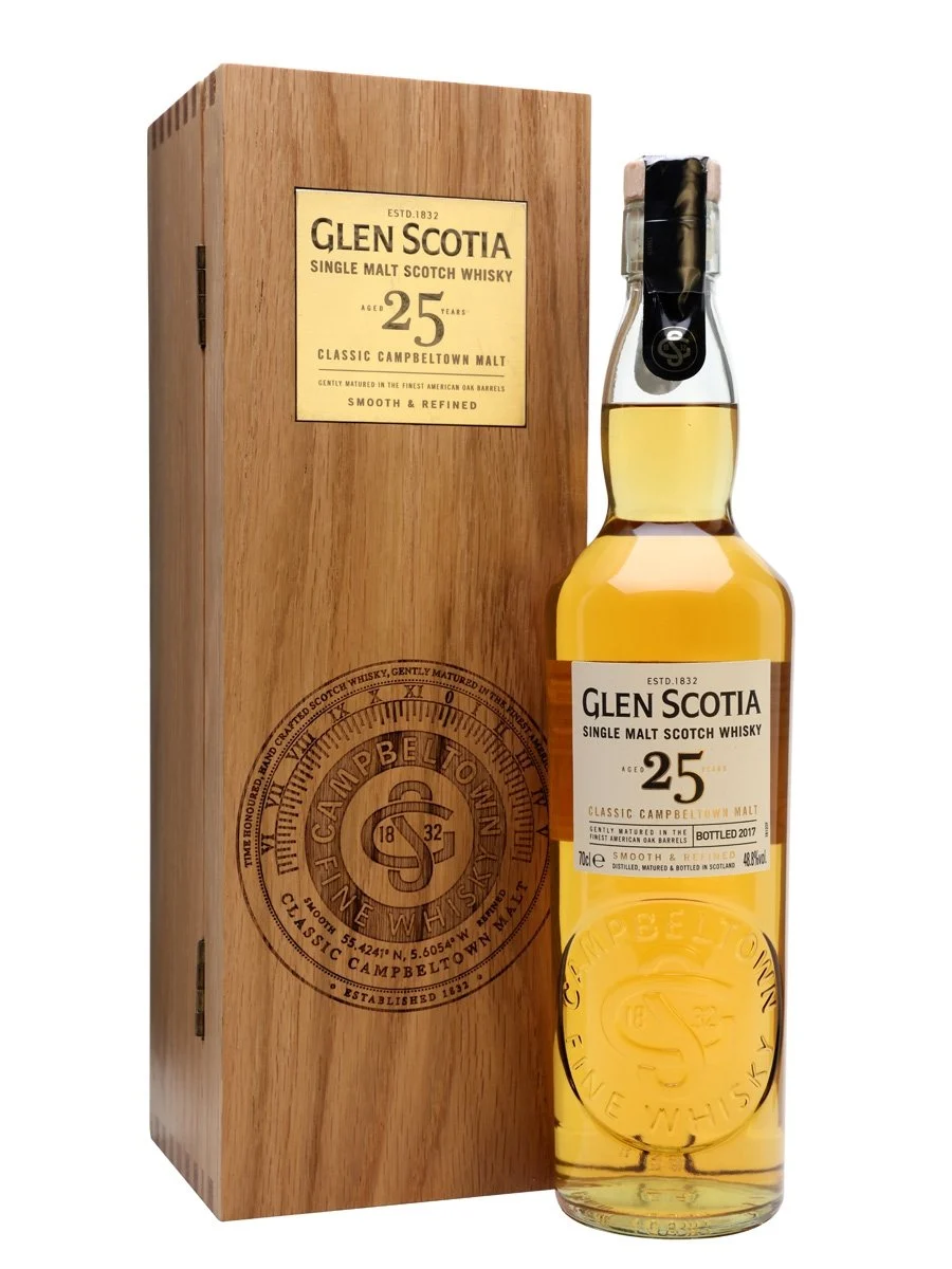 Glen Scotia 25 Year Old Campbeltown Single Malt Scotch Whisky | 700ML - Whiskey