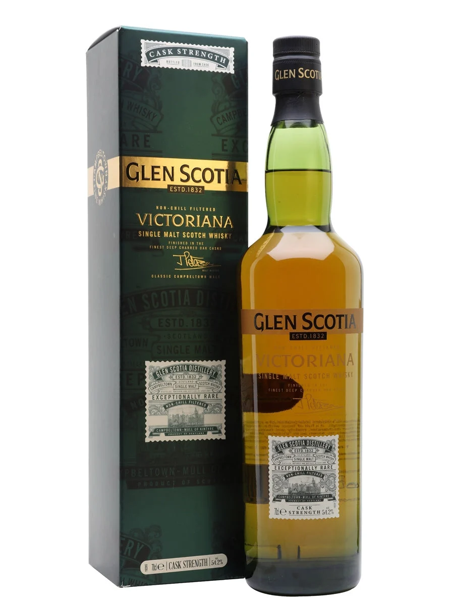 Glen Scotia Victoriana Cask Strength Campbeltown Single Malt Scotch Whisky | 700ML - Whiskey