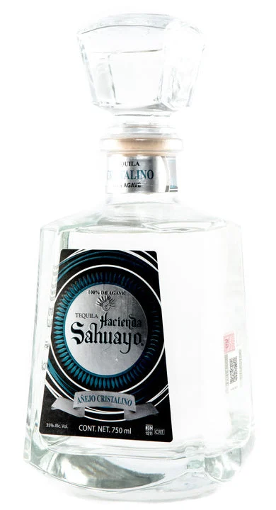 Hacienda Sahuayo Cristalino Añejo Tequila