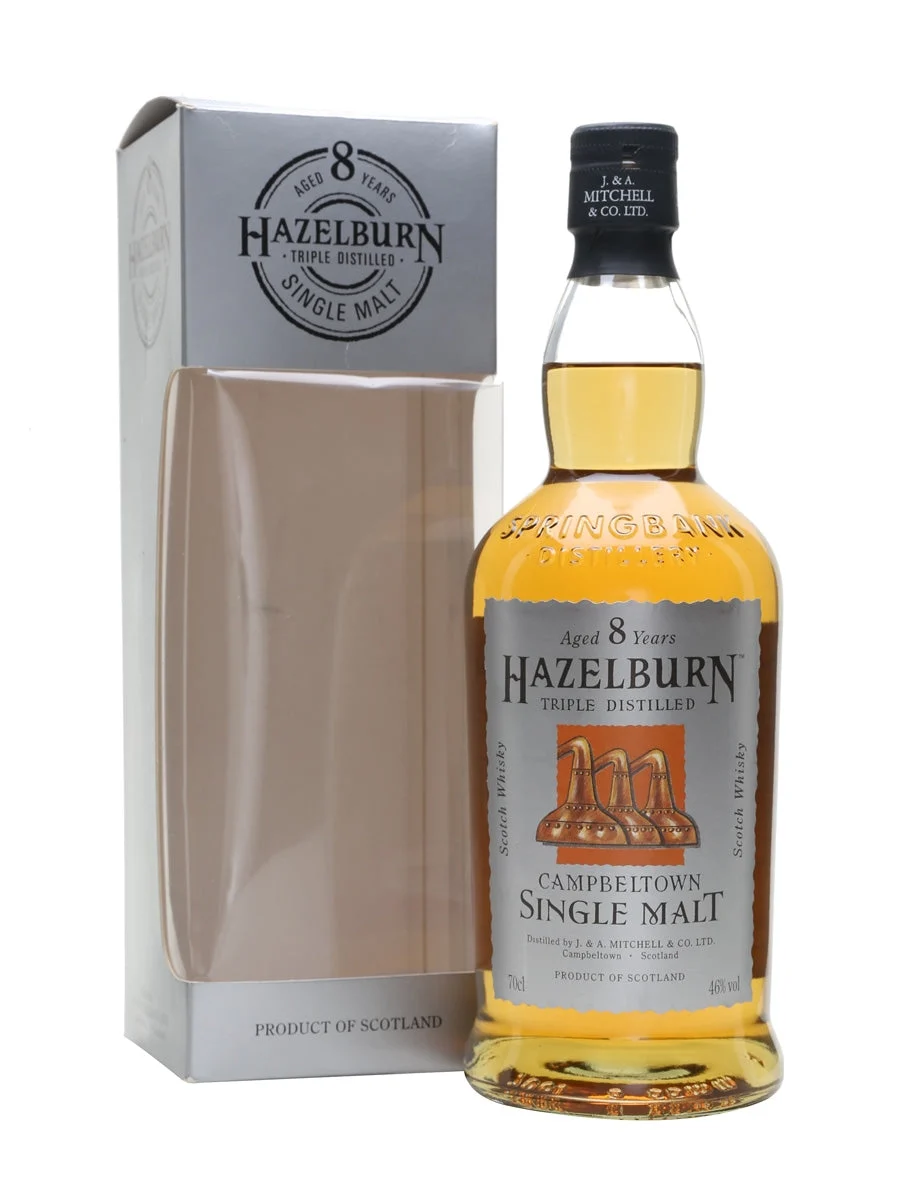Hazelburn 8 Year Old Single Malt Scotch Whisky - Whiskey