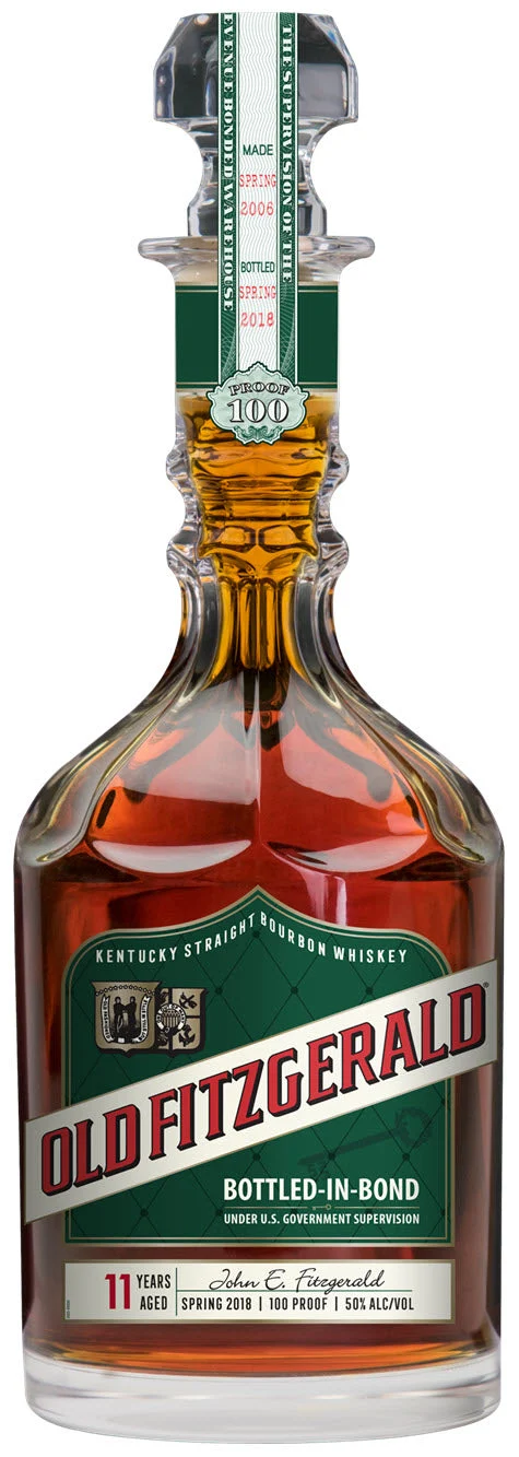 Old Fitzgerald Bottled-In-Bond 11 Year Old Spring Release 2018 Straight Bourbon Whiskey