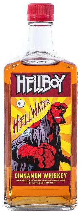 Hellboy Hellwater Cinnamon Flavored Whiskey - Whisky