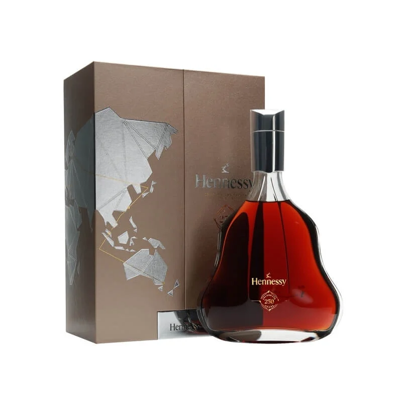 Coñac de mezcla de coleccionista del 250 aniversario de Hennessy