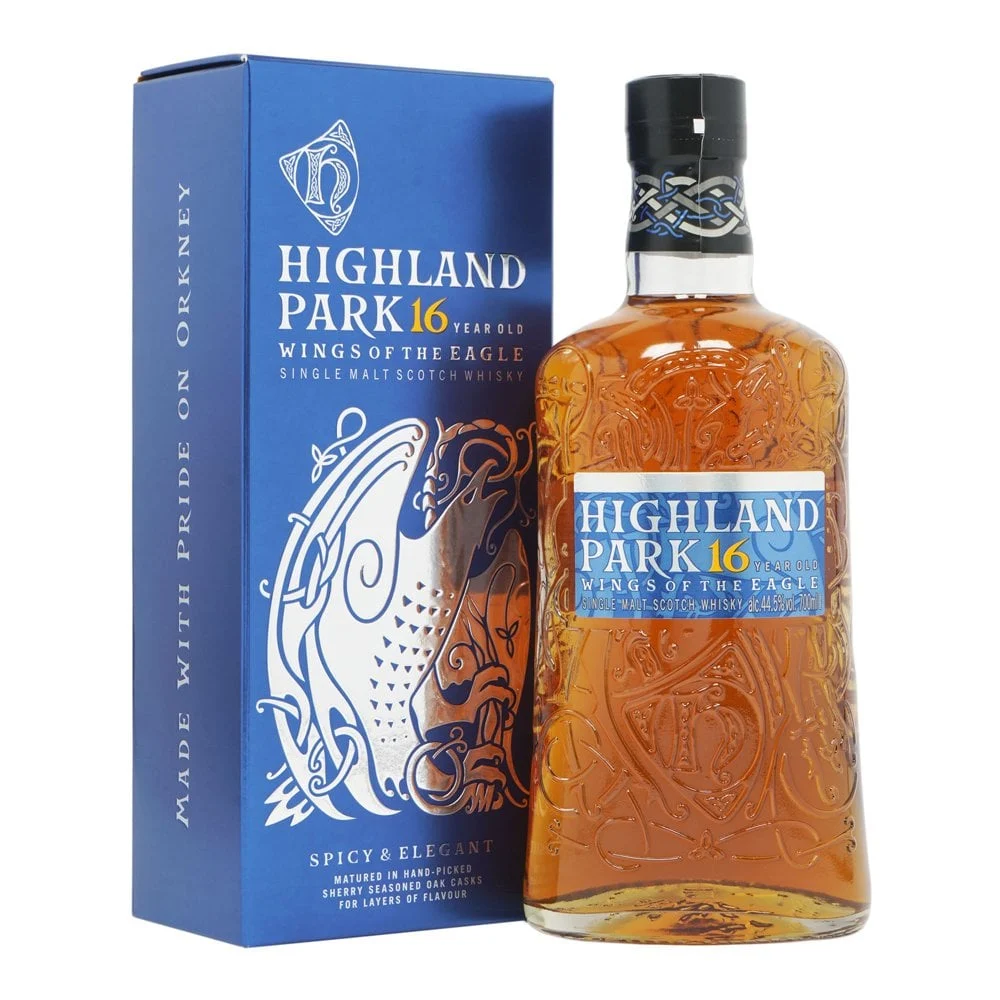 Highland Park 16 Year Old Wings Of The Eagle Scotch Whisky - Whiskey