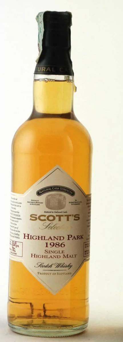 Highland Park 1986 (Scott's Selection) Single Malt Scotch Whisky - Whiskey