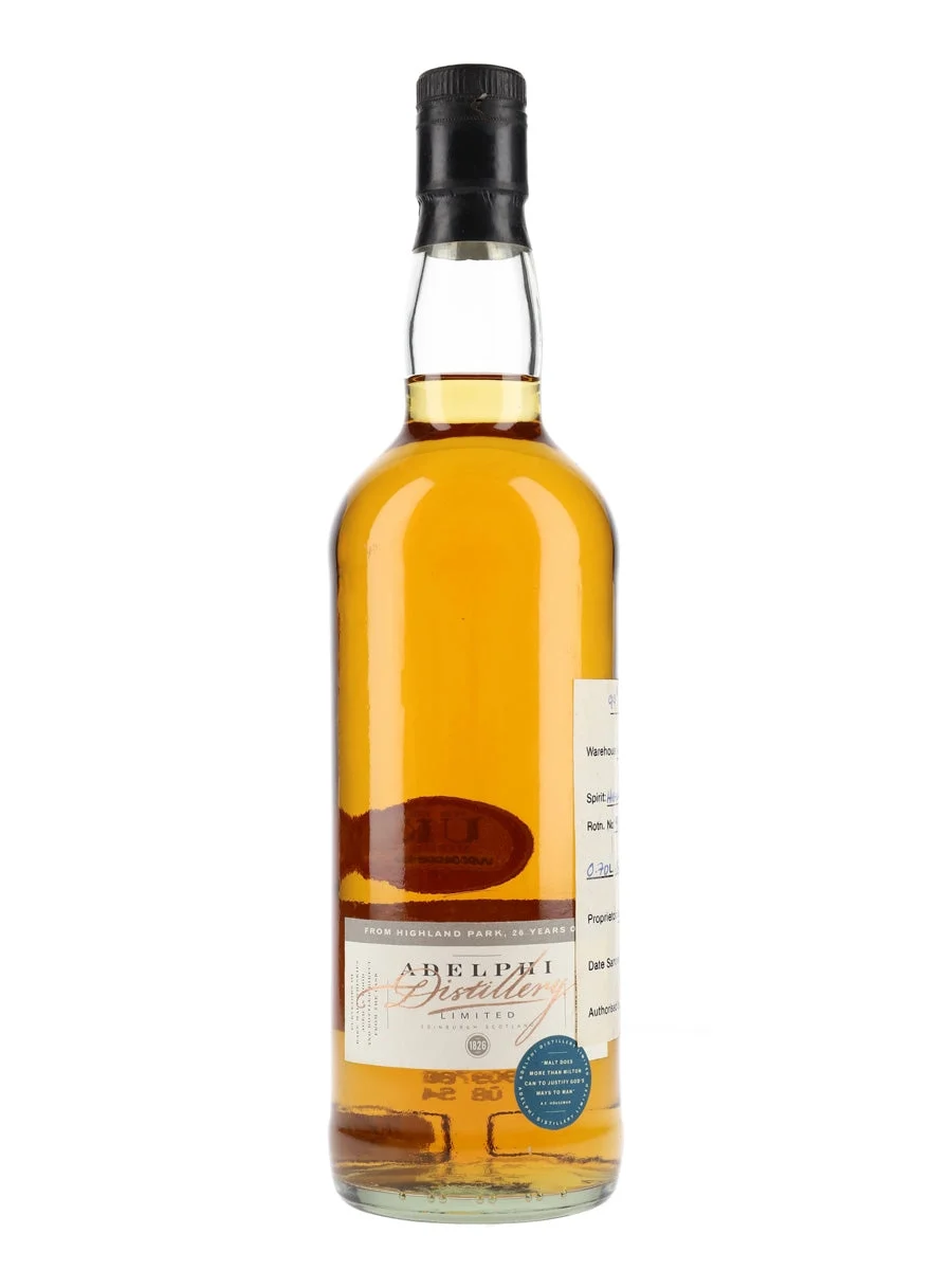 Highland Park 1973 26 Year Old Cask #3900 Adelphi Island Single Malt Scotch Whisky | 700ML - Whiskey