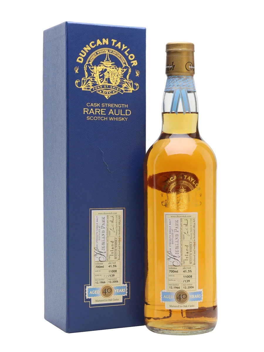 Highland Park 1966 40 Year Old Duncan Taylor Island Single Malt Scotch Whisky | 700ML - Whiskey