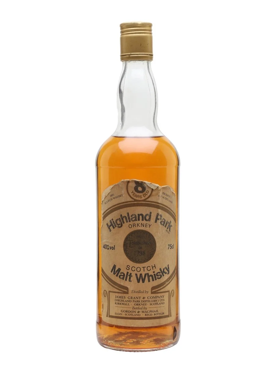Highland Park 8 años Bot.1980 Whisky escocés de pura malta Gordon & Macphail Island | 700ML