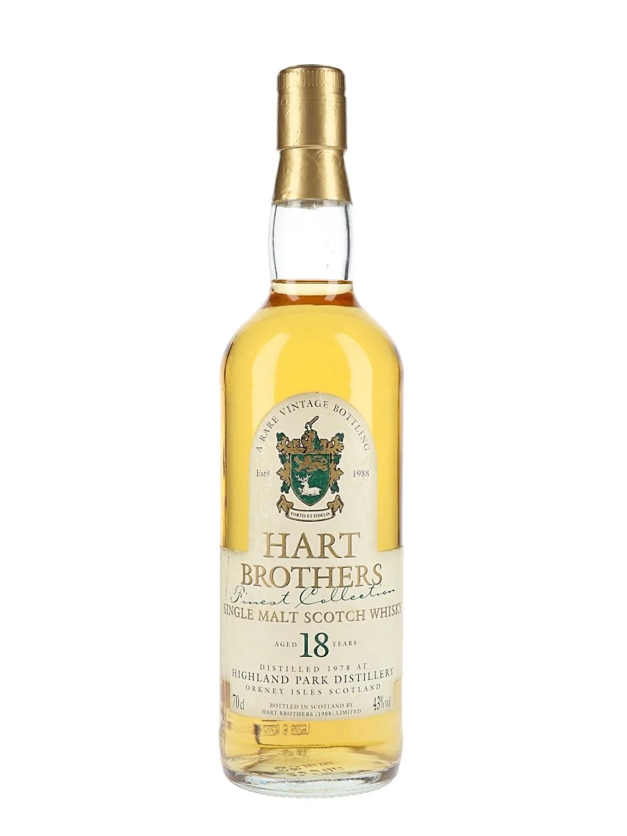 Highland Park 1978 18 Year Old Hart Bros Island Single Malt Scotch Whisky | 700ML - Whiskey