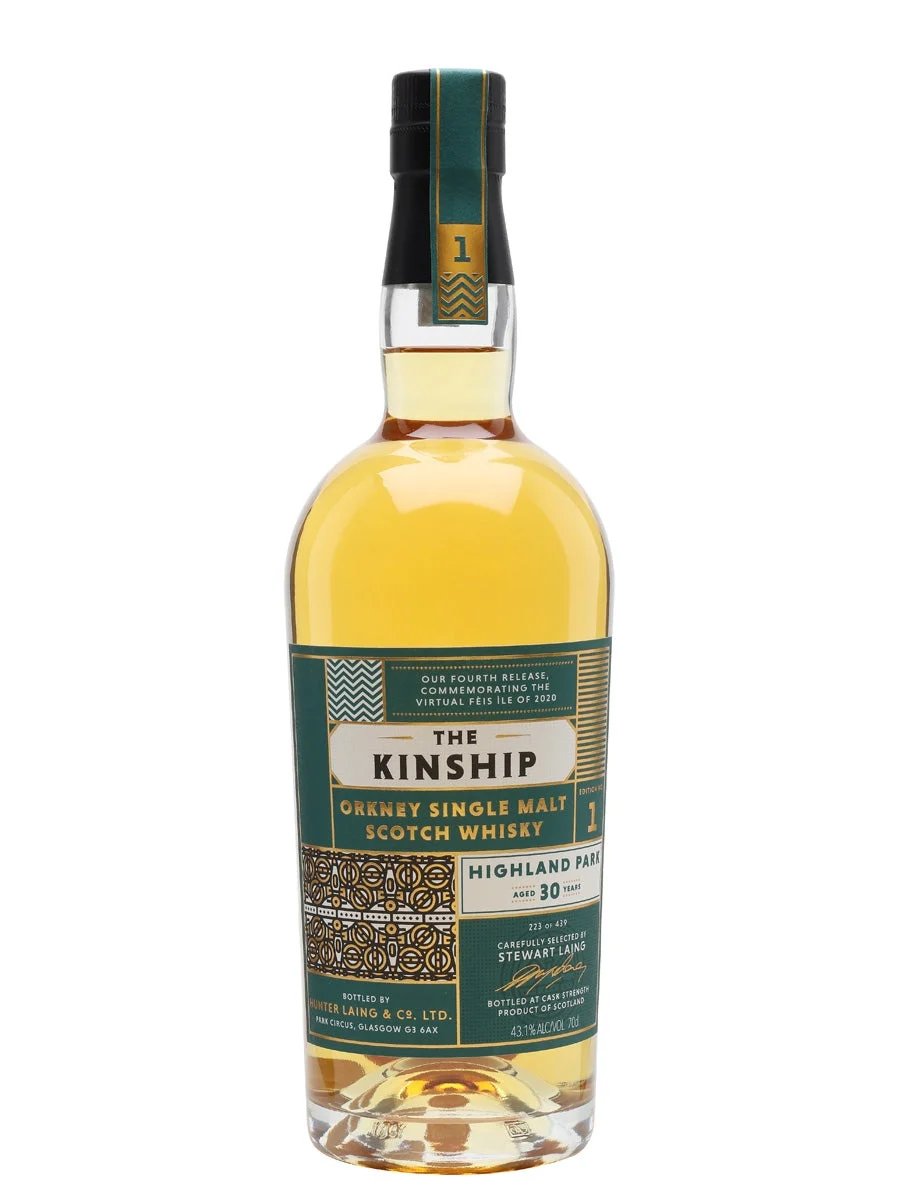 Highland Park 1989 30 Year Old Edition #1 The Kinship Island Single Malt Scotch Whisky | 700ML - Whiskey