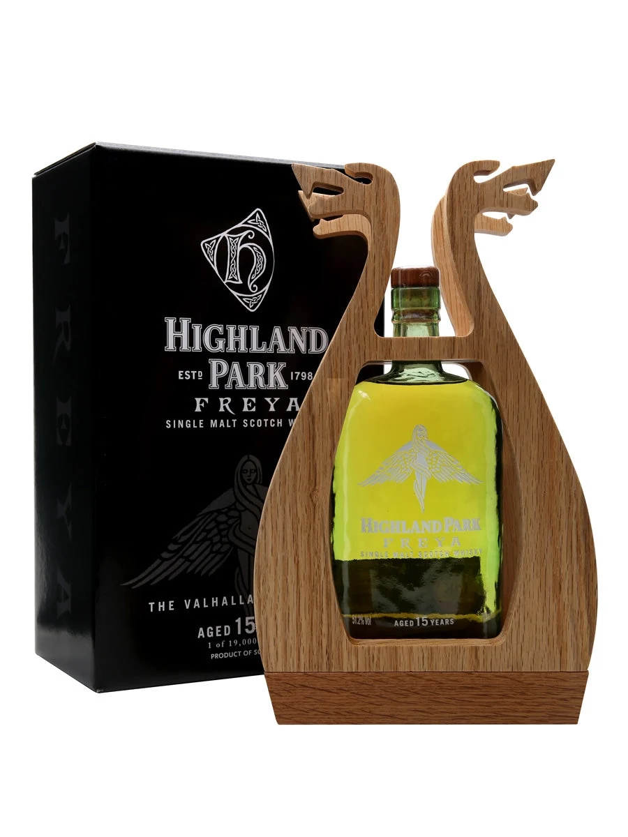 Highland Park Freya 15 Year Old Valhalla Collection Island Single Malt Scotch Whisky | 700ML - Whiskey