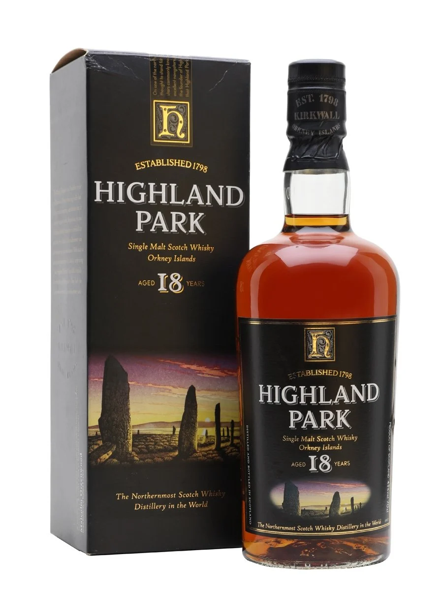 Highland Park 18 Year Old Bot.1990s Island Single Malt Scotch Whisky | 700ML - Whiskey