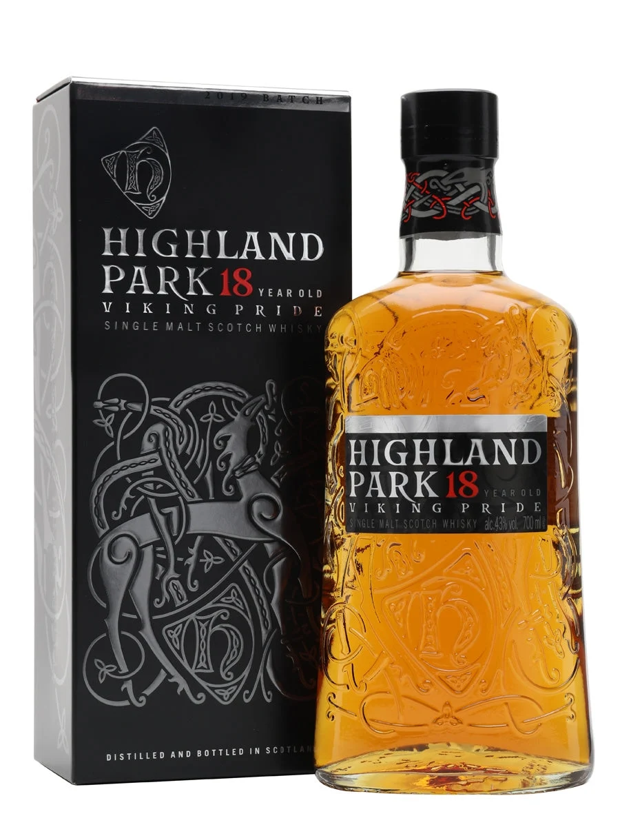 Highland Park 18 Year Old Viking Pride Island Single Malt Scotch Whisky | 700ML - Whiskey