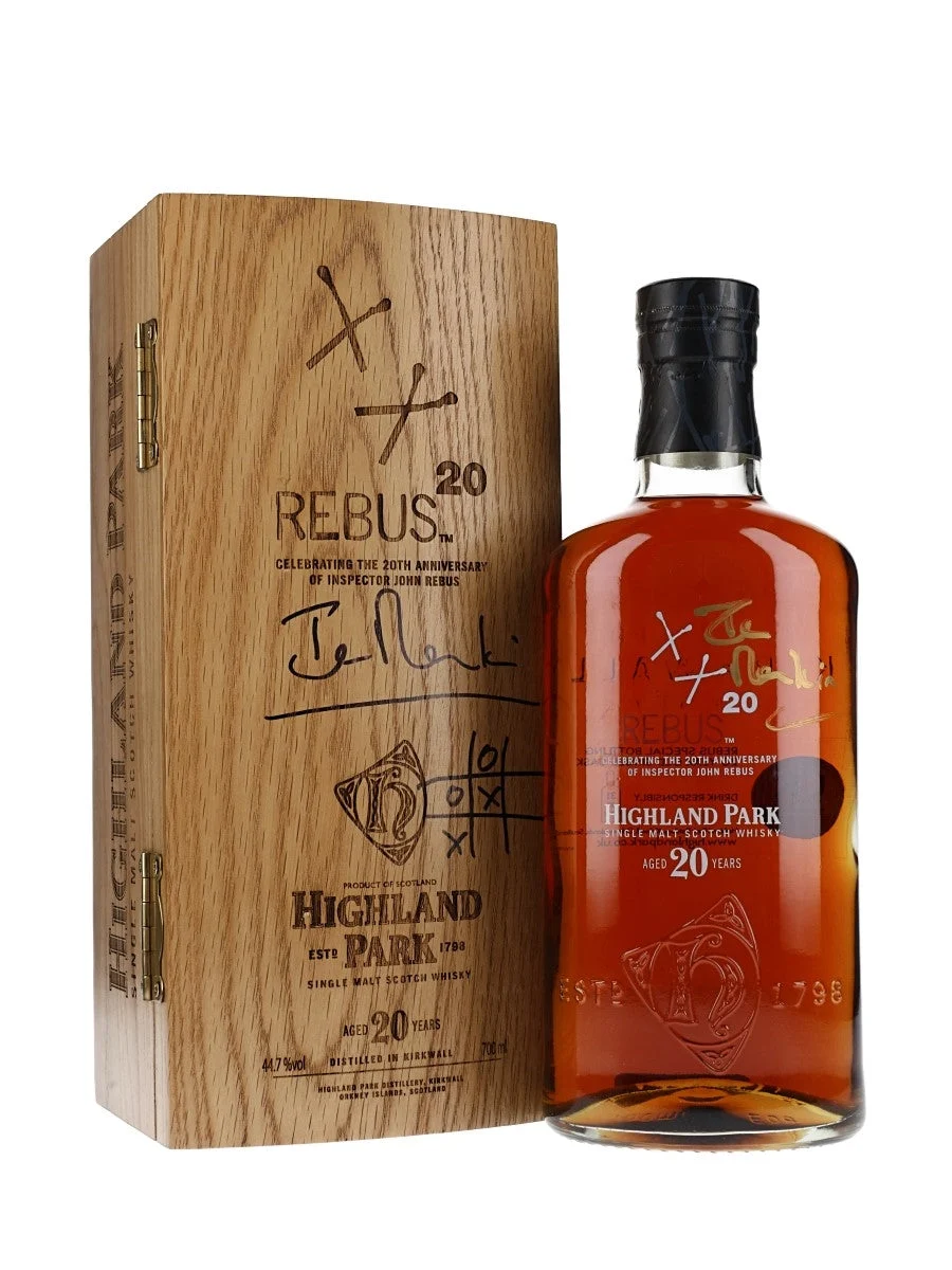 Highland Park 20 Year Old Rebus 20th Anniversary Island Single Malt Scotch Whisky | 700ML - Whiskey