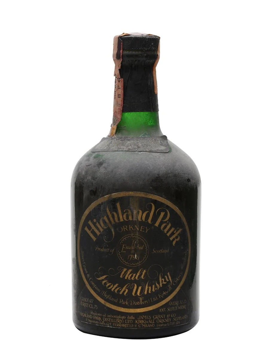 Highland Park 21 años Bot.1970s Island Single Malt Whisky escocés