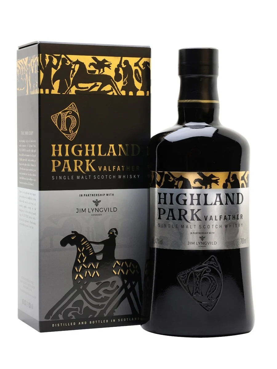 Whisky escocés de pura malta Highland Park Valfather Island - Whiskey