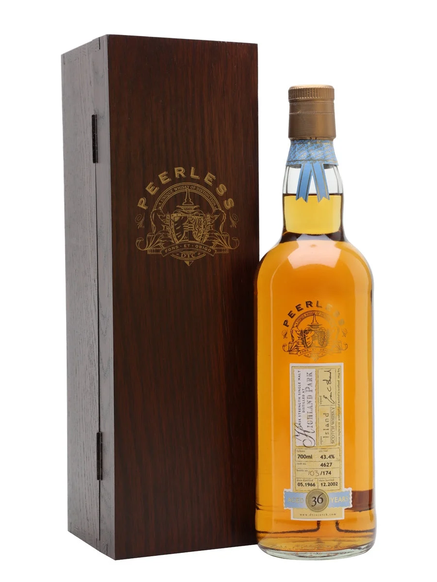 Highland Park 1966 36 Year Old Peerless Duncan Taylor Island Single Malt Scotch Whisky | 700ML - Whiskey