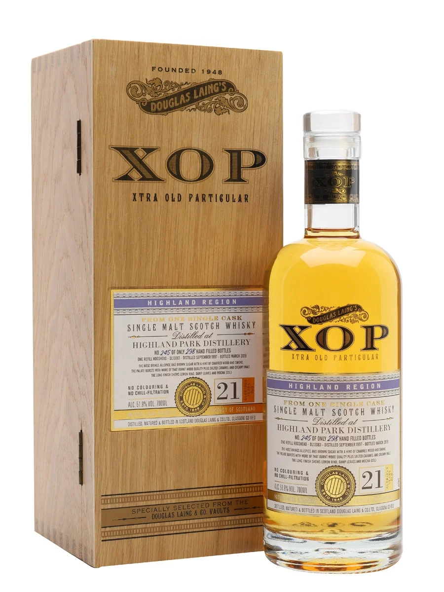 Highland Park 1997 21 Year Old Xtra Old Particular Island Single Malt Scotch Whisky | 700ML - Whiskey