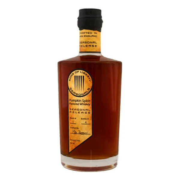 Sons of Liberty Seasonal Release Pumpkin Spice Flavored Whiskey - Whisky