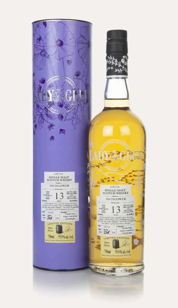 Inchgower 13 Year Old 2008 (cask 800479) - Lady of the Glen (Hannah Whisky Merchants) Scotch Whisky | 700ML