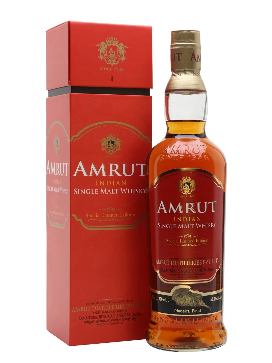 Whisky de pura malta Amrut Special Edition Madeira Finish Cask Strength