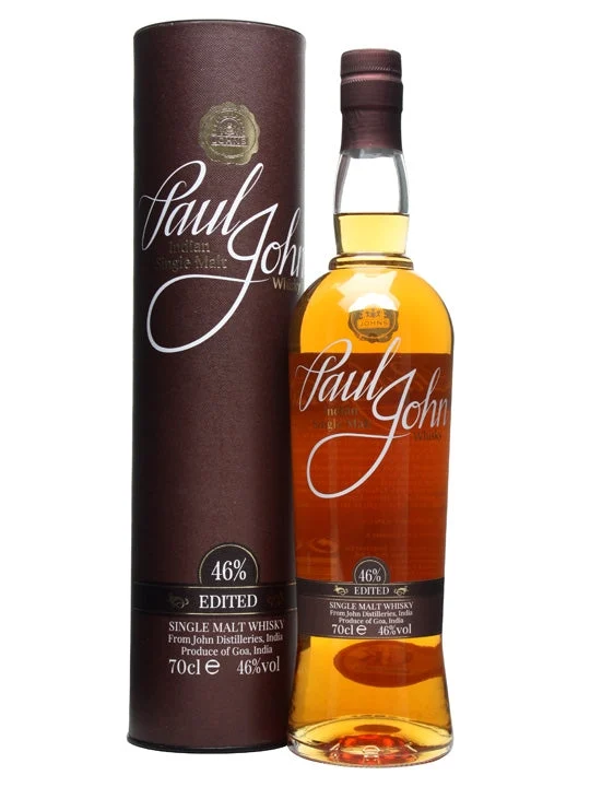 Paul John Edited Indian Single Malt Whisky - Whiskey