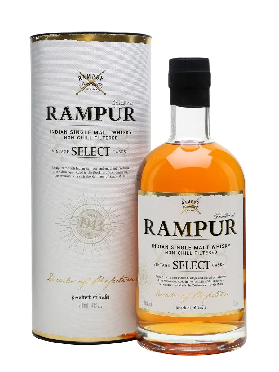 Rampur Select Indian Single Malt Whiskey