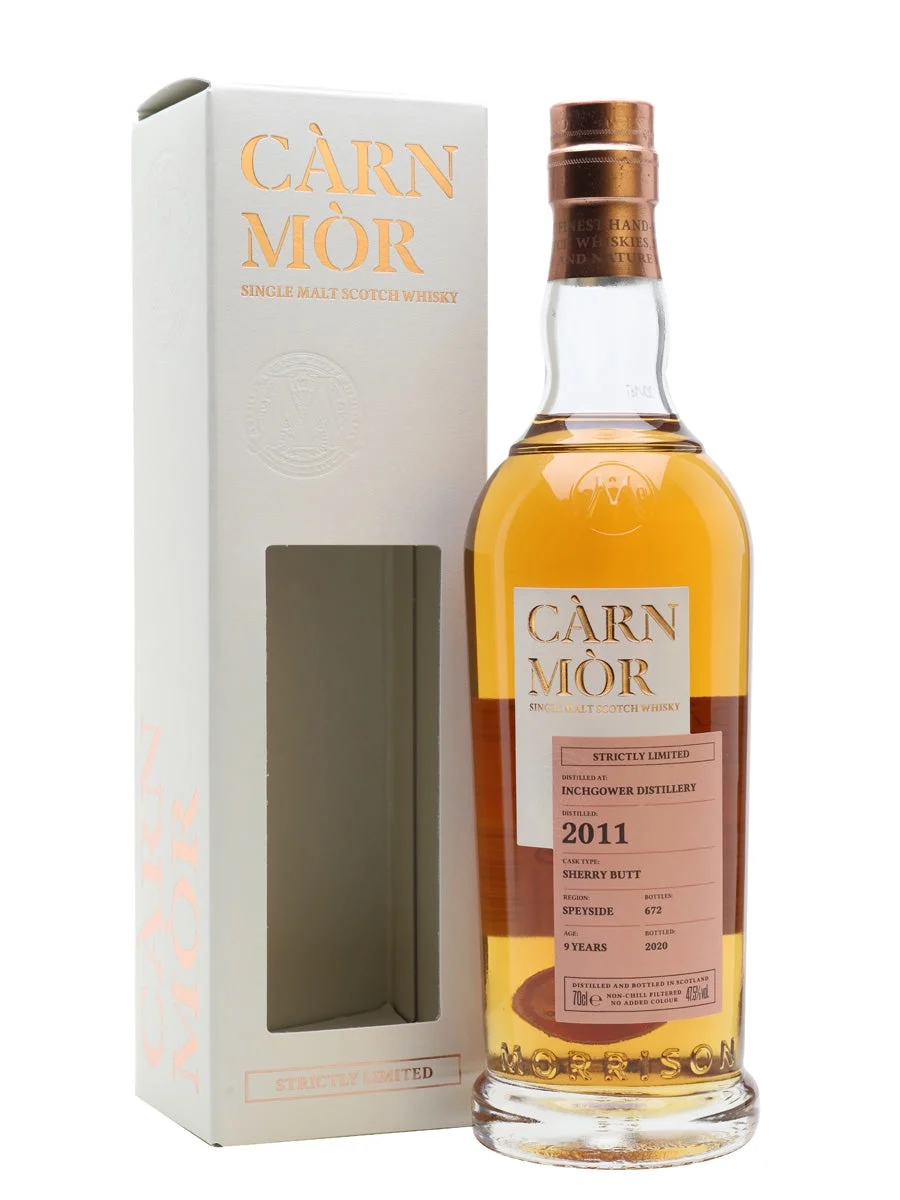 Inchgower 2011 Carn Mor Strictly Limited Speyside Single Malt Scotch Whisky | 700ML - Whiskey