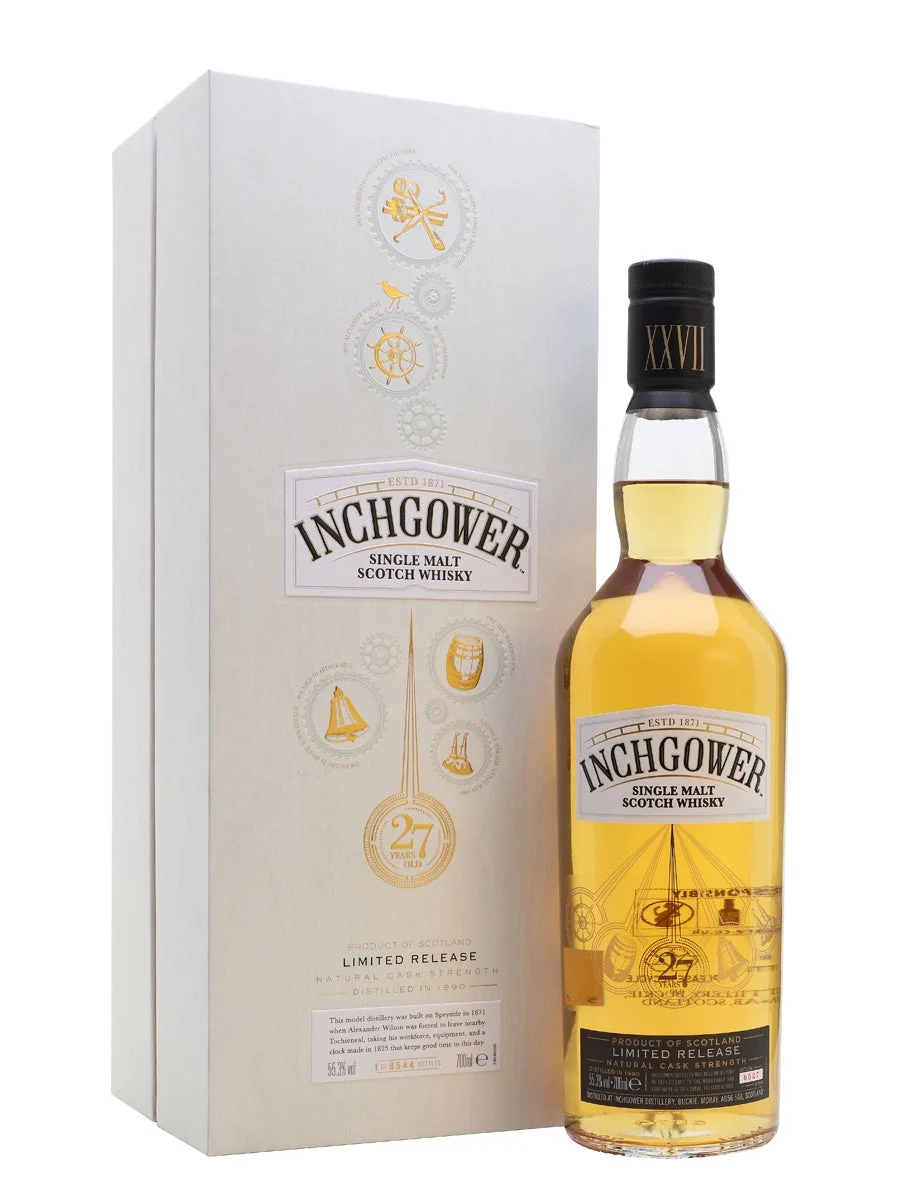 Inchgower 1990 27 Year Old Special Releases 2018 Speyside Single Malt Scotch Whisky | 700ML - Whiskey
