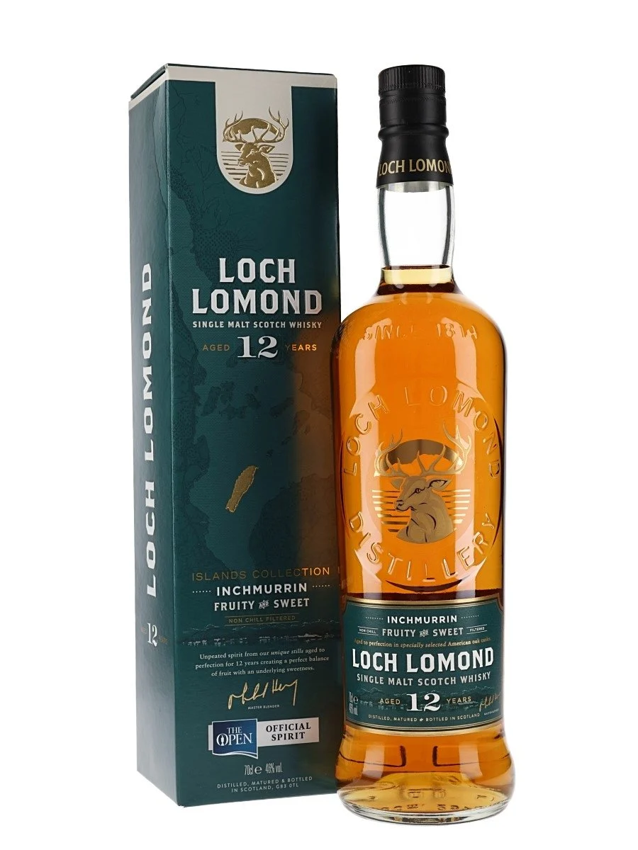 Inchmurrin 12 Year Old Highland Single Malt Scotch Whisky | 700ML - Whiskey