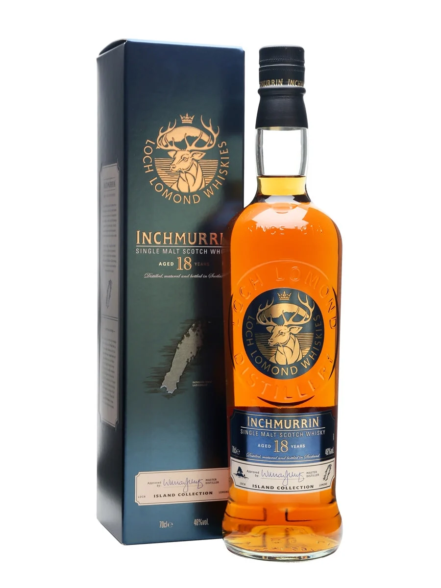 Inchmurrin 18 Year Old Highland Single Malt Scotch Whisky | 700ML - Whiskey