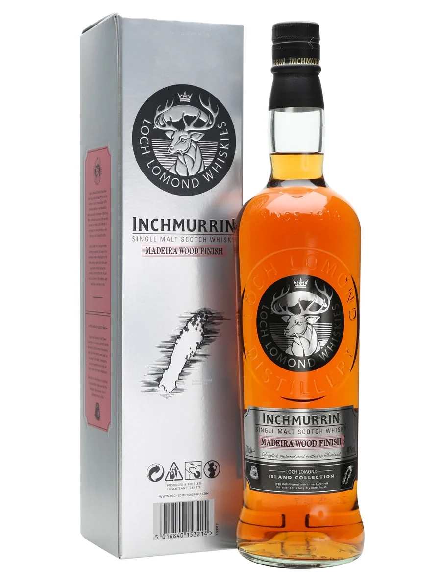 Inchmurrin Madeira Wood Finish Highland Single Malt Scotch Whisky | 700ML - Whiskey