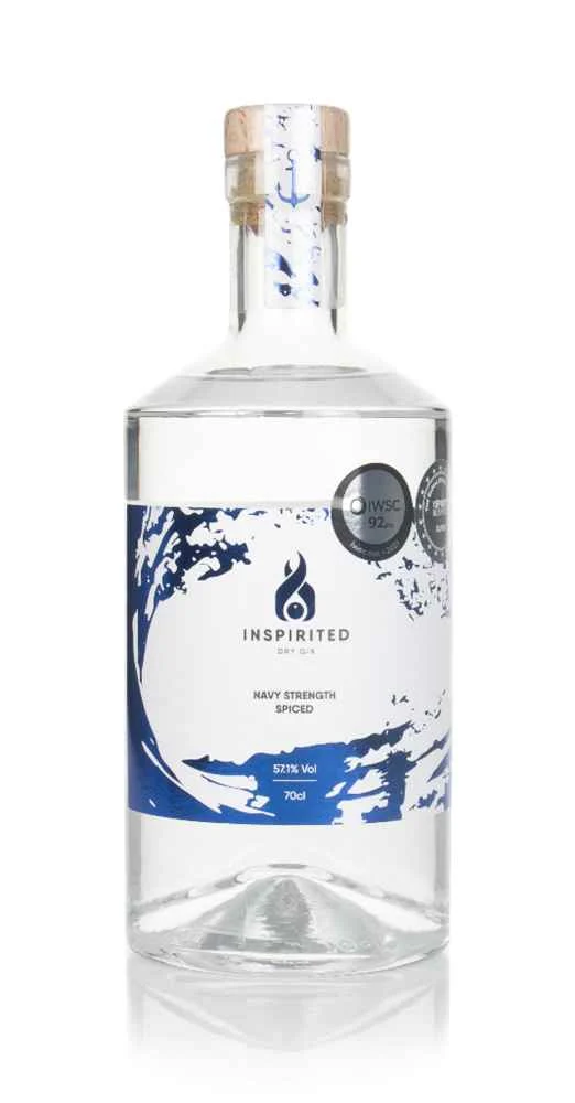 Ginebra especiada Inspirited Navy Strength | 700ML