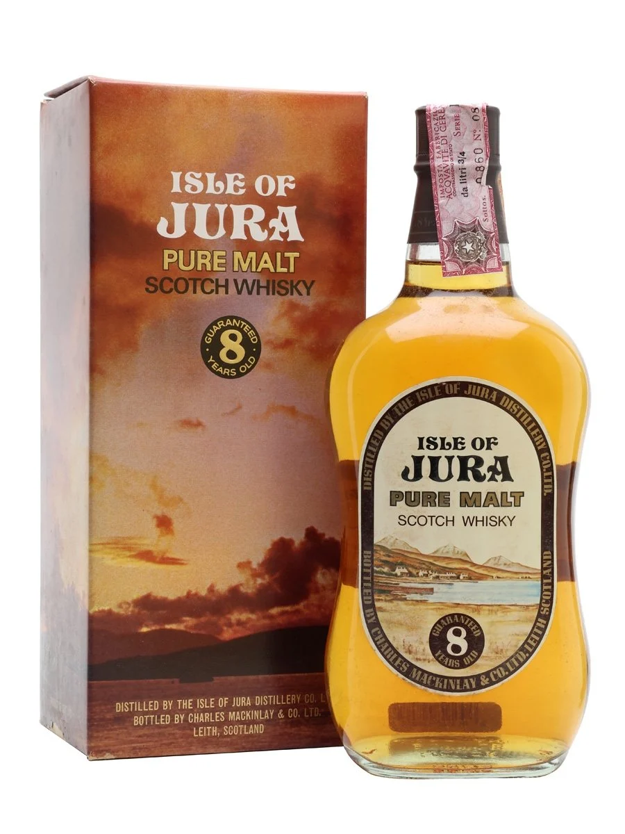 Isle of Jura 8 Year Old Bot.1970s Island Single Malt Scotch Whisky | 700ML - Whiskey