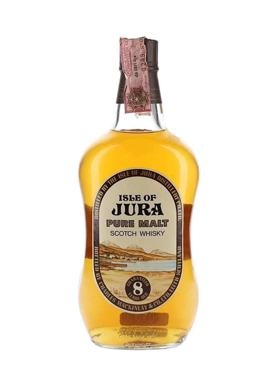 Isle of Jura 8 Year Old Bot.1980s Island Single Malt Scotch Whisky - Whiskey