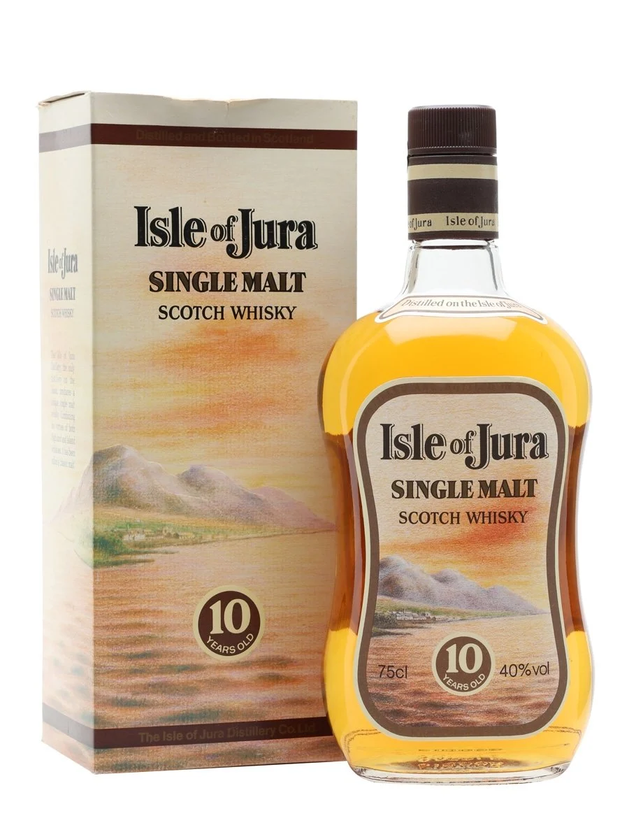 Isle of Jura 10 Year Old Bot.1980s Island Single Malt Scotch Whisky | 700ML - Whiskey
